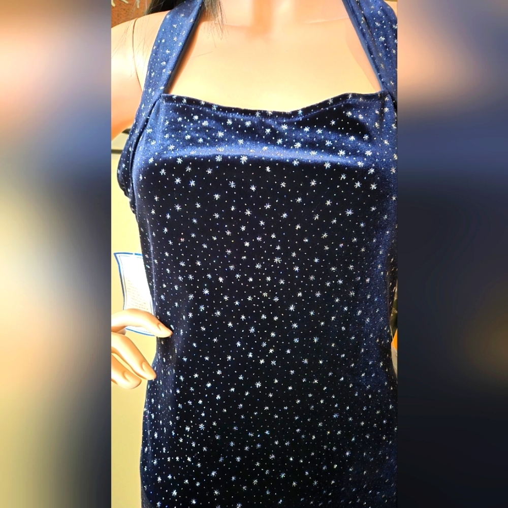 'Starry Night' Zum Zum Evening Gown size 13 - Picture 8 of 16